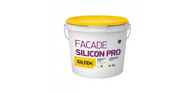 Краска фасадная силиконмодифицированная SILTEK Facade Silicon Pro 9 л